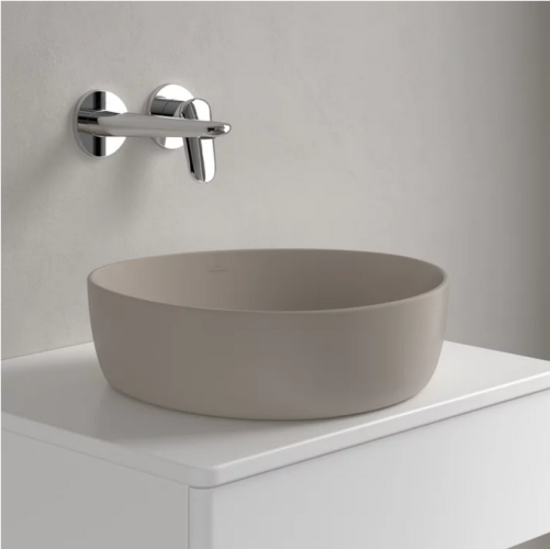 Villeroy & Boch Antao 40x39,5 cm ráültethető modó CeramicPlus felülettel almond 4A7240AM