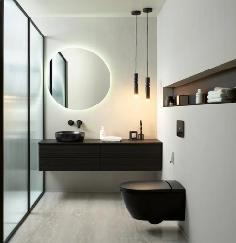 Villeroy & Boch Antao 40x39,5 cm ráültethető modó CeramicPlus felülettel Pure Black 4A7240R7