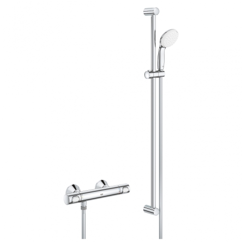 GROHE Grohtherm 500 termosztátos zuhany csaptelep zuhanyszettel 34797000