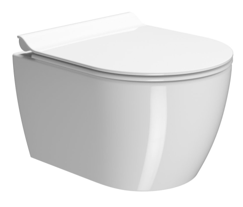 Sapho GSI PURA Swirlflush ExtraGlaze fali WC, fehér 880211