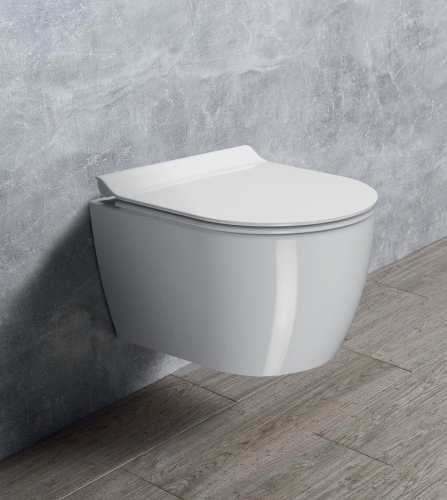 Sapho GSI PURA Swirlflush ExtraGlaze fali WC, fehér 880211
