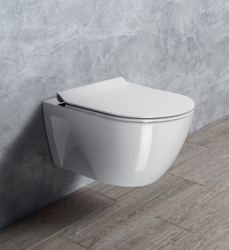 Sapho GSI PURA ECO Swirlflush ExtraGlaze fali WC, fehér 880711