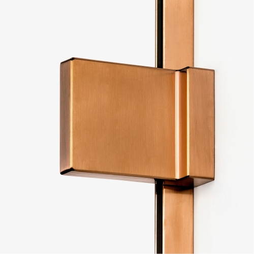 New Trendy Avexa Copper Brushed zuhanyajtó 110 cm, jobbos EXK-35318