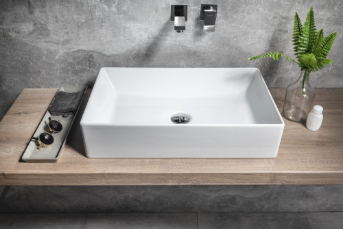 Sapho GSI KUBE X 60x37 cm ExtraGlaze kerámiamosdó, fehér 945311