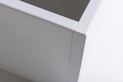 Sapho POLYSAN COUVERT 80 oldallap, fehér 72856