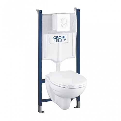 Grohe Solido Compact 4-az-1-ben szett WC-kerámiával 39116000