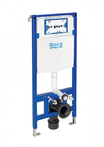 Roca Duplo WC One falbaépített tartály PL2A fehér nyomólappal A890070020 + A890196000