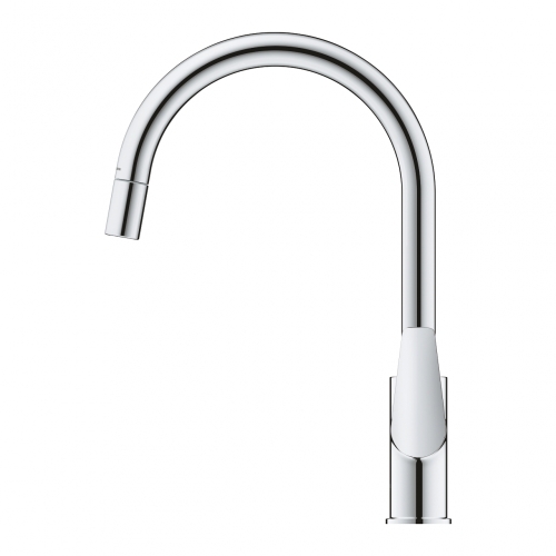 Grohe Start Edge egykaros mosogatócsaptelep kihúzható gyöngyöztetővel 30550000