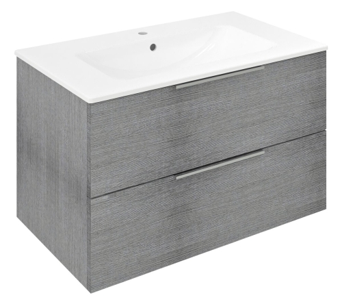Sapho CIRASA 80 cm alsószekrény, ezüst tölgy CR801-1111