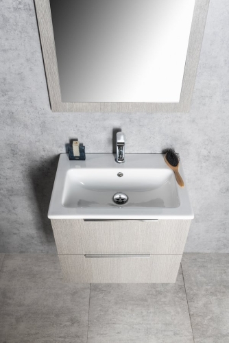 Sapho CIRASA SLIM 60 cm alsószekrény, ezüst tölgy CR592-1111
