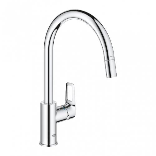 Grohe Start Loop egykaros mosogatócsap kihúzható gyöngyöztetővel 30556000