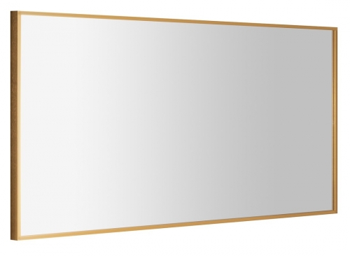 Sapho AROWANA 120x60cm keretes tükör, matt arany AWZ1260