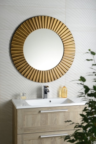 Sapho PRIDE 90 keretes tükör, bronz PD904
