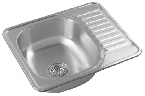 Sapho AQUALINE 58x48cm beépíthető mosogatótálca, inox AQ5848B