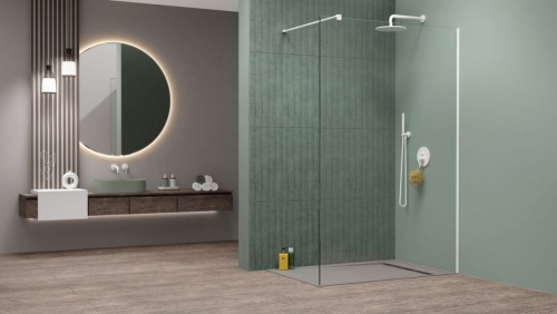 Radaway Modo New White II 155 walk-in fehér zuhanyfal 389155-04-01
