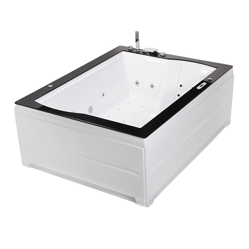Wellis Nera Maxi E-Drive™ TOUCH 185x150 cm-es hidromasszázs kád, Flipper csapteleppel WK00009-6-1