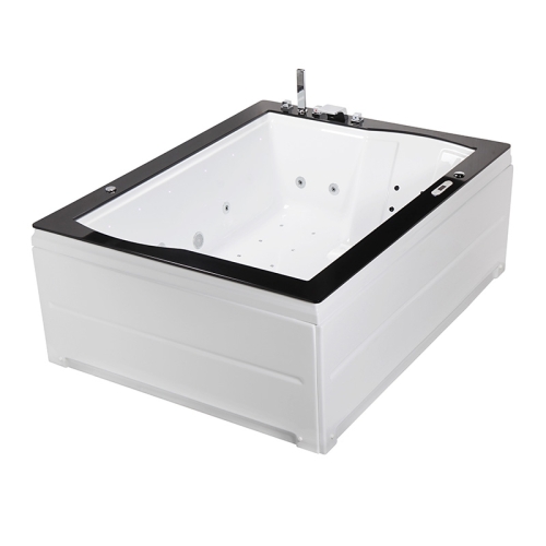 Wellis Nera Maxi E-Max™ TOUCH 185x150 cm-es hidromasszázs kád, Flipper csapteleppel WK00009-8-1