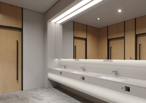Hansgrohe Vernis Blend elektromos mosdócsaptelep hőfokszabályozóval, hálózati csatlakozással, 230 V 71501000