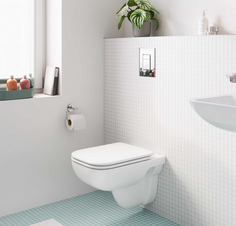 Grohe Start Edge Ceramic perem nélküli fali wc ülőkével szett 39815000