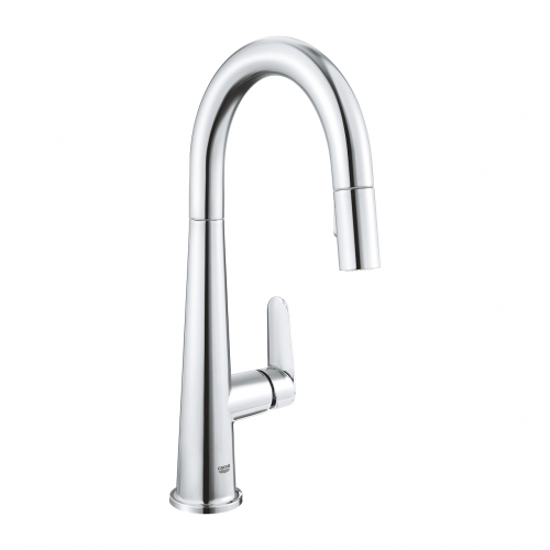 Grohe Veletto egykaros mosogatócsaptelep kihúzható zuhanyfejjel 30419000