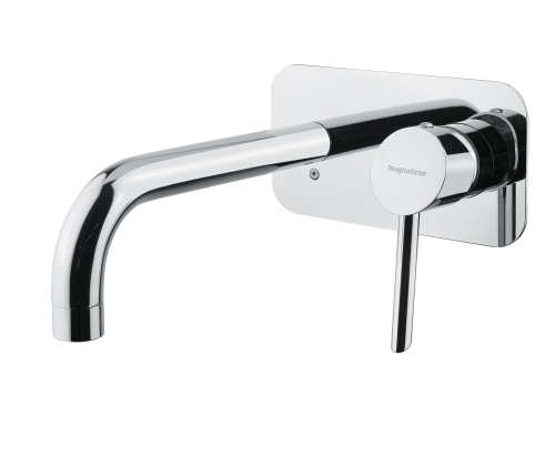 Bugnatese Smart fal alatti mosdócsaptelep 22 cm kifolyóval, matt fehér 2147OP