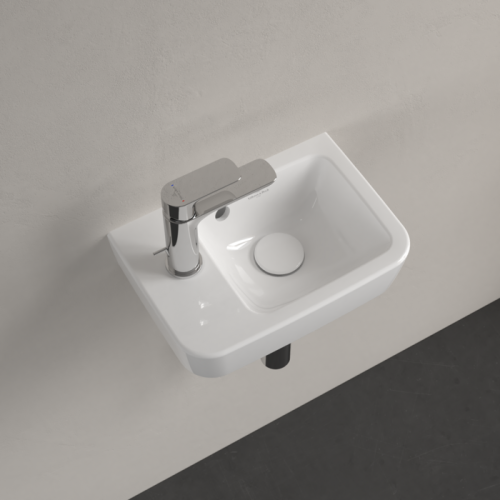 Villeroy & Boch O.novo Kompakt 36x25 cm kézmosó Antibac CeramicPlus felülettel 434236T2