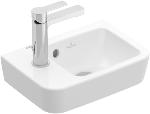 Villeroy & Boch O.novo Kompakt 36x25 cm kézmosó Antibac CeramicPlus felülettel 434236T2