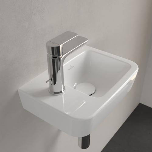 Villeroy & Boch O.novo Kompakt 36x25 cm kézmosó Antibac CeramicPlus felülettel 434236T2