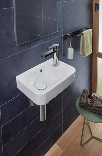 Villeroy & Boch O.novo Kompakt 36x25 cm kézmosó CeramicPlus felülettel 434336R1