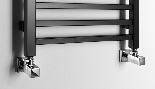 Sapho METRO 450x890mm fürdőszobai radiátor, matt fekete IR400TB
