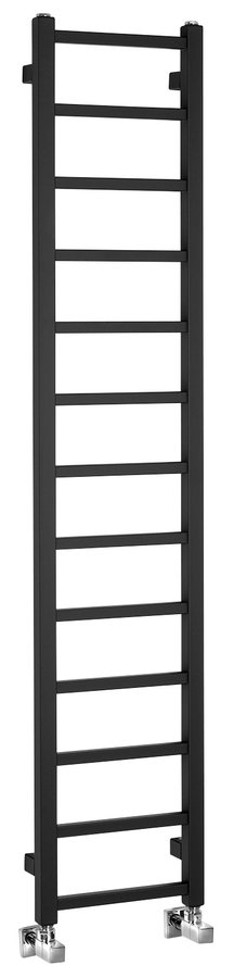 Sapho METRO LIGHT 300x1500mm fürdőszobai radiátor, matt fekete IR446TB
