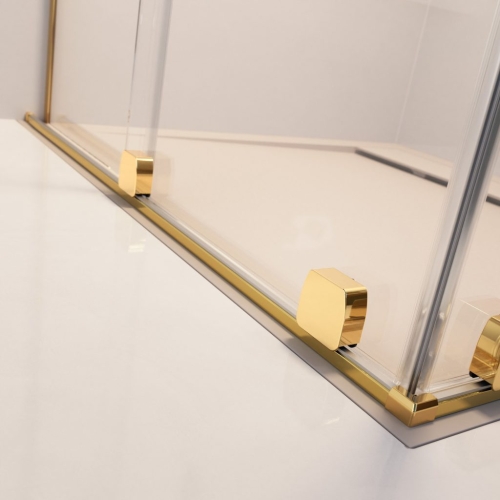 Radaway Furo Gold KDJ 120 cm balos zuhanyajtó, arany 10104622-09-01L, 10110580-01-01