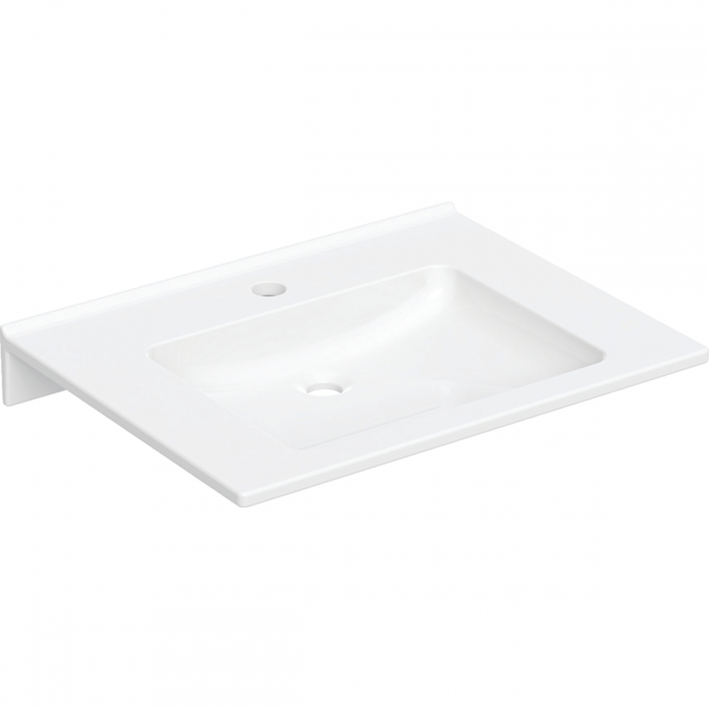 Geberit Publica 70x55cm akadálymentes mosdó, Alpin fehér 402070016