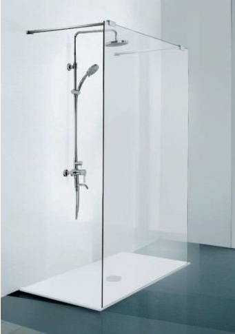 Sanotechnik ELEGANCE walk-in zuhanyfal 100 cm N8100