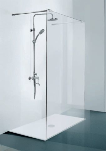 Sanotechnik ELEGANCE walk-in zuhanyfal 120 cm N8200