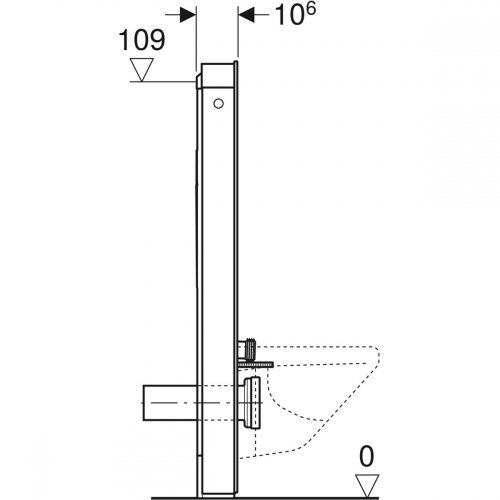 Geberit Monolith Plus 114 szanitermodul fali WC-hez, betonhatású kőanyag/alumínium 131.231.JV.7