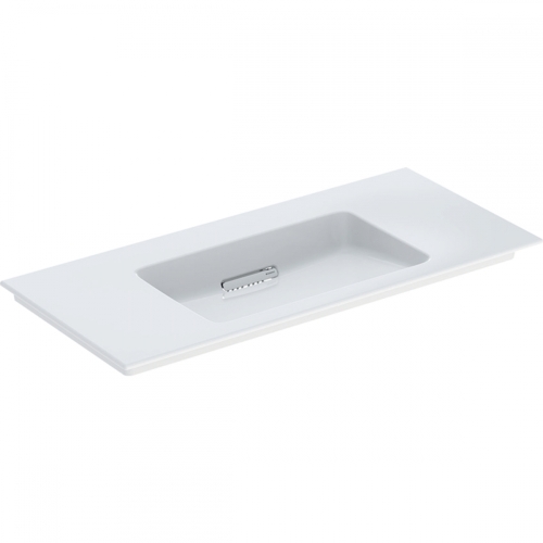 Geberit ONE 105x48 cm KeraTect mosdó csaplyuk nélkül, fehér 505.014.00.1