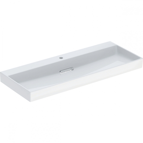 Geberit ONE 120x48 cm KeraTect mosdó, fehér  505.048.00.1