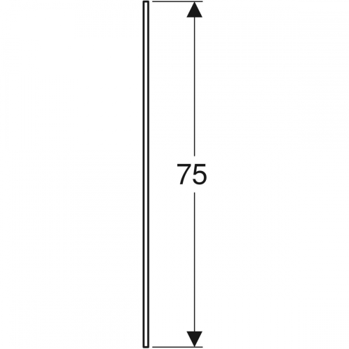 Geberit Selnova Square 60x75 cm tükör 502.891.00.1