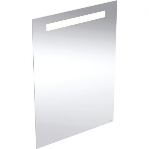 Geberit Option Basic Square 50x70 cm tükör világítással, eloxált alumínium 502.804.00.1