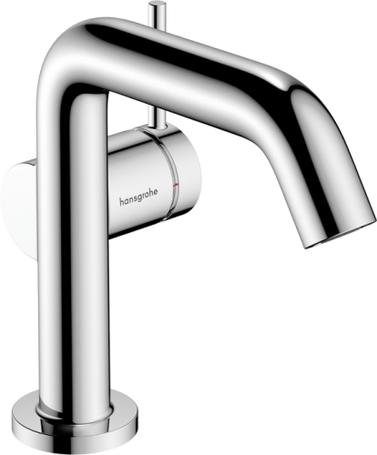 Hansgrohe Tecturis S Egykaros mosdócsaptelep Fine 110, CoolStart, automata lefolyógarnitúrával, króm 73323000