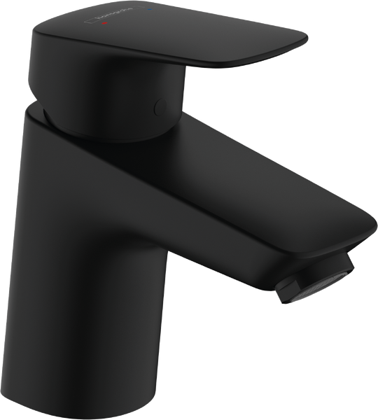 Hansgrohe Logis egykaros mosdócsaptelep lefolyó-garnitúra nélkül, matt fekete 71071670