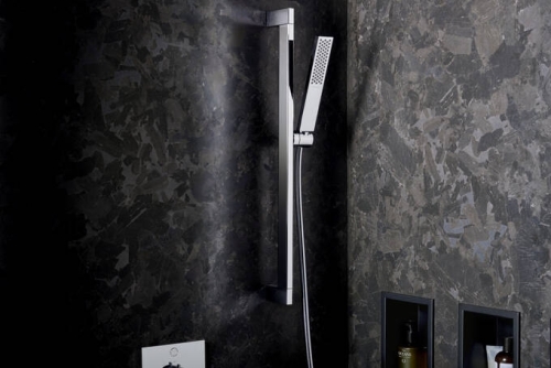Hansgrohe Pulsify E Zuhanyszett 1jet EcoSmart, 650mm-es zuhanyrúddal, króm 24370000