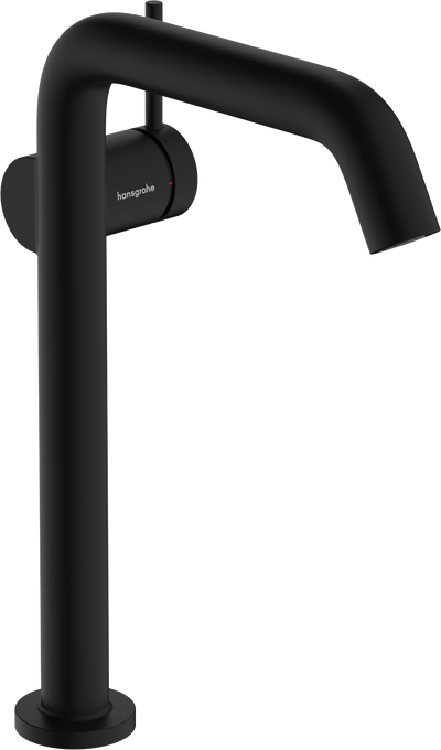 Hansgrohe Tecturis S egykaros mosdócsaptelep Fine 240, CoolStart EcoSmart+, Push-open lefolyógarnitúrával, matt fekete 73370670