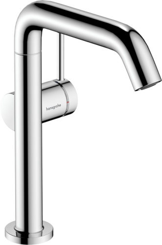 Hansgrohe Tecturis S egykaros mosdócsaptelep Fine 210, elforgatható kifolyóval, CoolStart EcoSmart+, Push-open lefolyógarnitúrával, króm 73360000