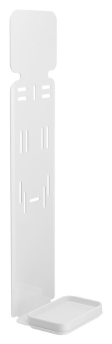 Sapho univerzális fali tartó szappanadagolóhoz csepegtetővel, fehér 2288