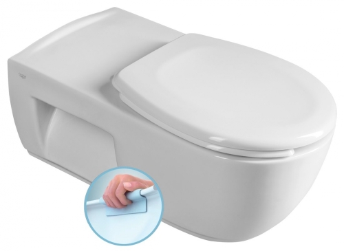Sapho RIMLESS mozgáskorlátozott fali WC, fehér TU1206