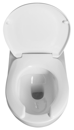 Sapho RIMLESS mozgáskorlátozott fali WC, fehér TU1206