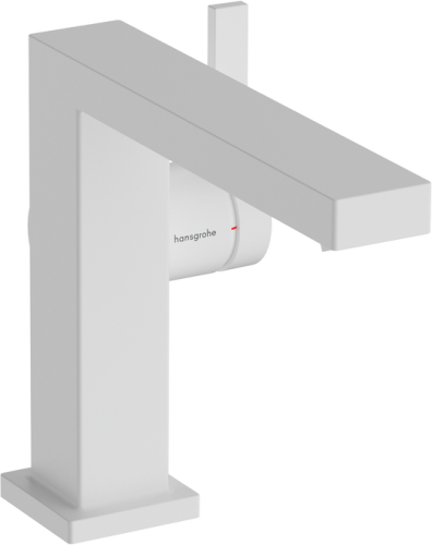 Hansgrohe Tecturis E egykaros mosdócsaptelep Fine 110, CoolStart EcoSmart+, lefolyógarnitúra nélkül, matt fehér 73021700