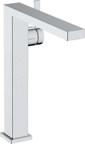 Hansgrohe Tecturis E egykaros mosdócsaptelep Fine 240, CoolStart EcoSmart+, Push-open lefolyógarnitúrával, króm 73070000